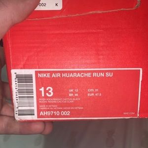 Nike Huarache Sz 13